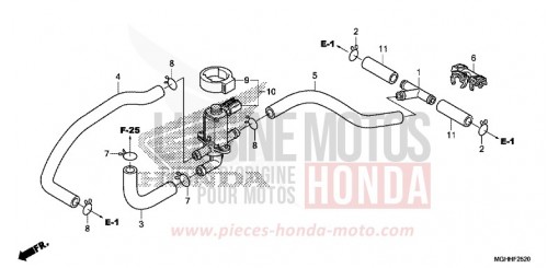 AIR INJECTION CONTROL VALVE VFR1200XH de 2017